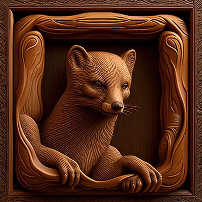 3D model marten (STL)